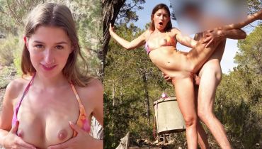 Slutty Zoe Rhodes Takes Cock In The Middle Of The Woods