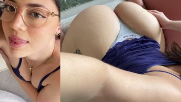 Nightgown Temptation: Lilith Cavaliere Flashes Her Tits